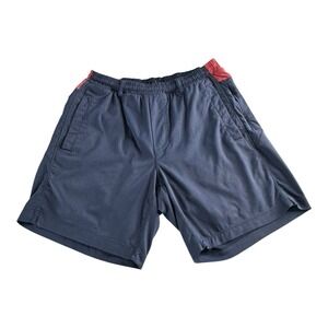 Birddogs Men's M Long 8" Inseam Navy Blue Pink  Athletic Built‎ In Liner Shorts